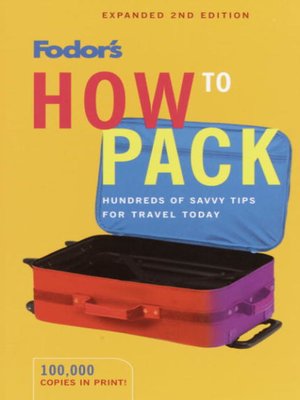 cover image of Fodor's How to Pack